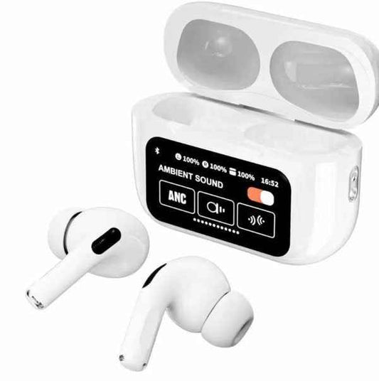A9 Pro Earbuds Anc/enc Touch Screen Display