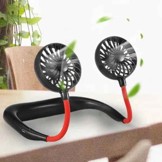 Neck Fan Hands-Free Adjustable Personal Cooling Device