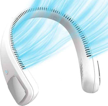 Neck Fan Air Cooler – Wearable Personal Cooling and Purification Device
